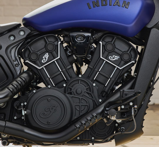 Motor V-twin Refrigerado por Líquido