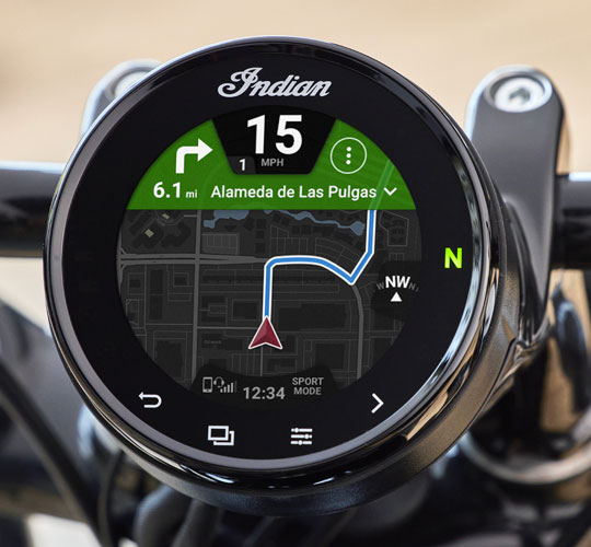 Pantalla Táctil Ride Command de 4"