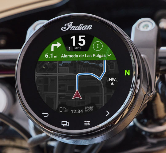 Pantalla Táctil Ride Command de 4"